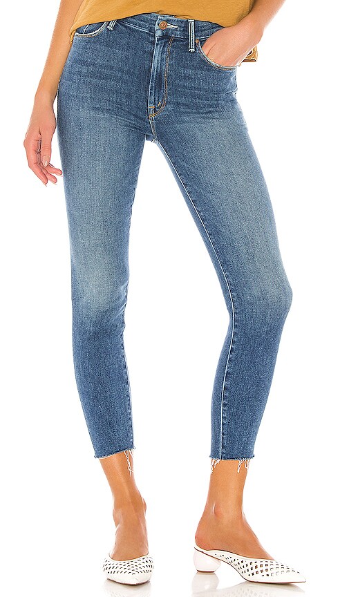 High Waisted Looker Ankle Fray