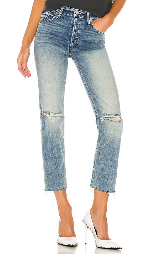 mother the tomcat ankle jeans