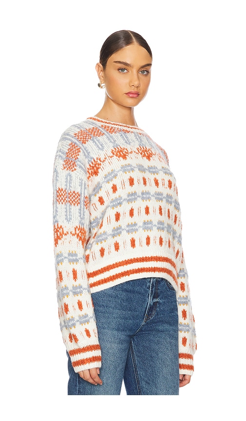 Shop Mother The Long Drop Pullover In Multi