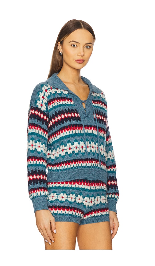 Mother The Lace Up Pull Jumper In Oh Really?