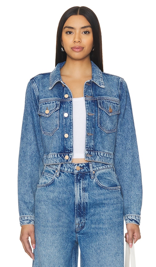 MOTHER SNACKS! The Chiclet Crop Jacket in Mouthful