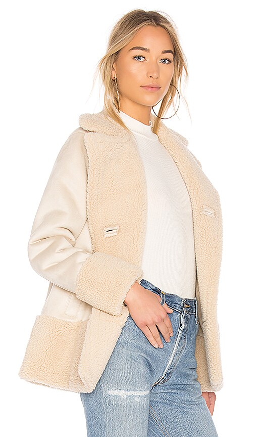 mother denim sherpa jacket