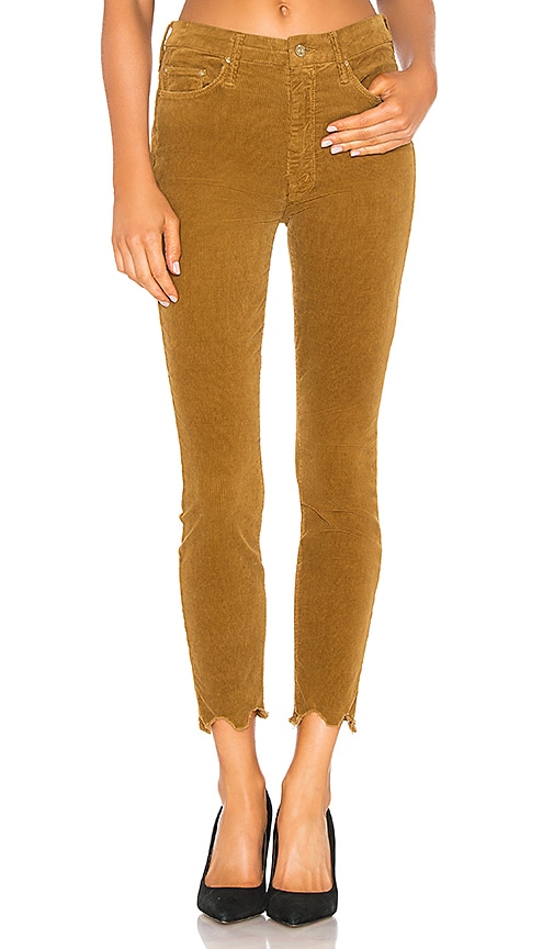 mother corduroy pants