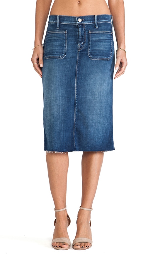 High Waisted Patchie Skirt