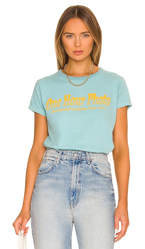 MOTHER The Boxy Goodie Goodie Tee in 1 Hour Photo | REVOLVE