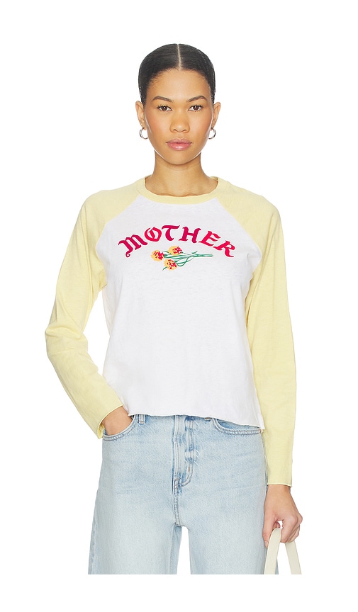 MOTHER The Vintage Sporty Concert Tee in Mother Flower