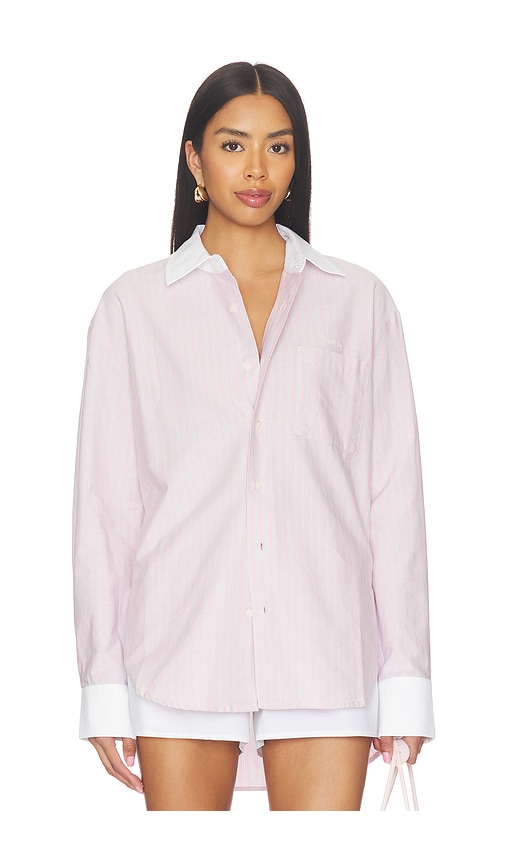 MOTHER The Roomie Frenchie Shirt