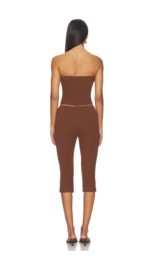  More To Come Set Capris Siara In Brown. Größe S. Also In M, L. 
