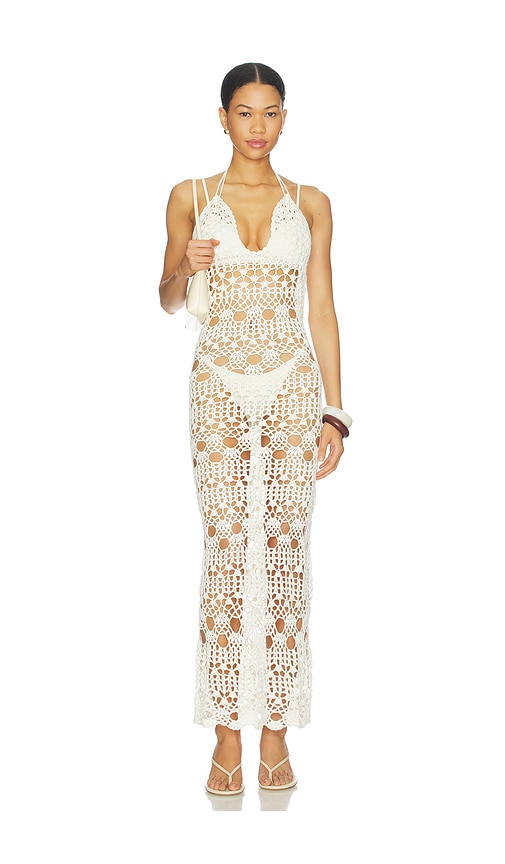 MORE TO COME Ambar Crochet Maxi Dress