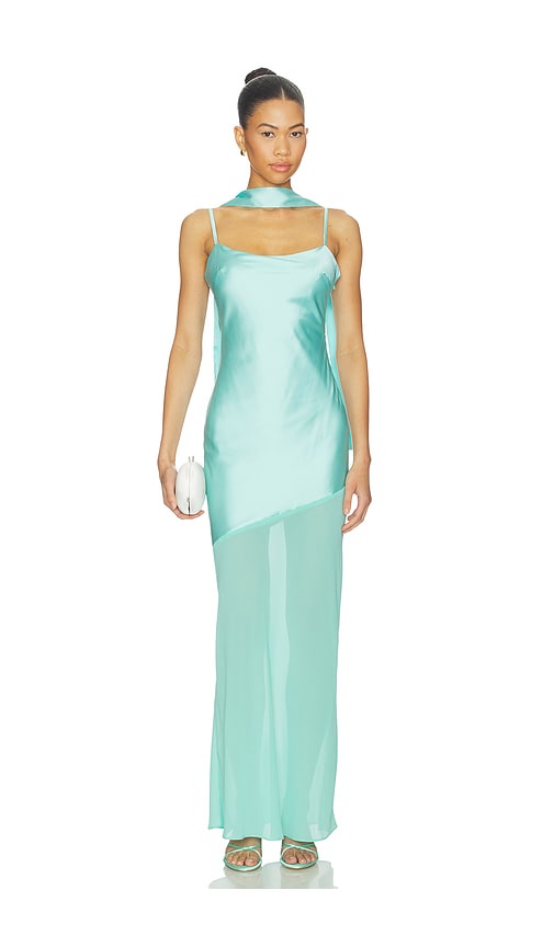 More To Come Griffin Maxi Dress In Blue