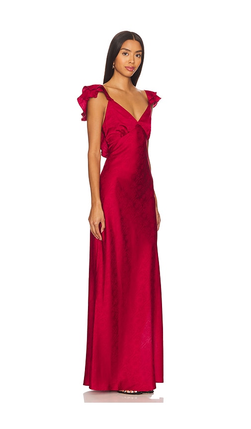  More To Come Kleid Becky In Wine. Größe S. Also In Xxs, Xs. 