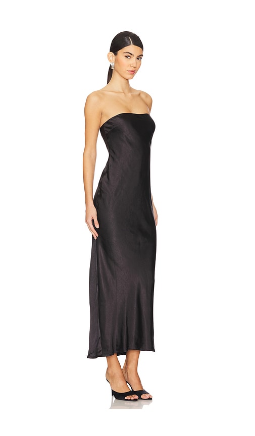 Shop More To Come Emma Strapless Maxi Dress In Black