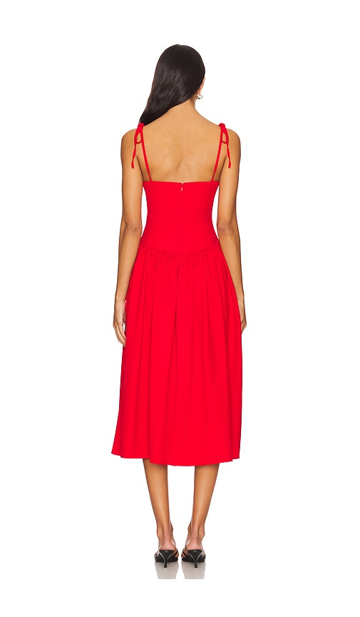  More To Come Kleid Theresa In Red. Größe S. Also In Xxs. 