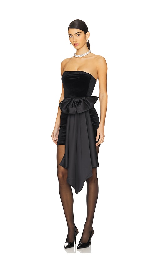 MORE TO COME CLEA VELVET DRESS