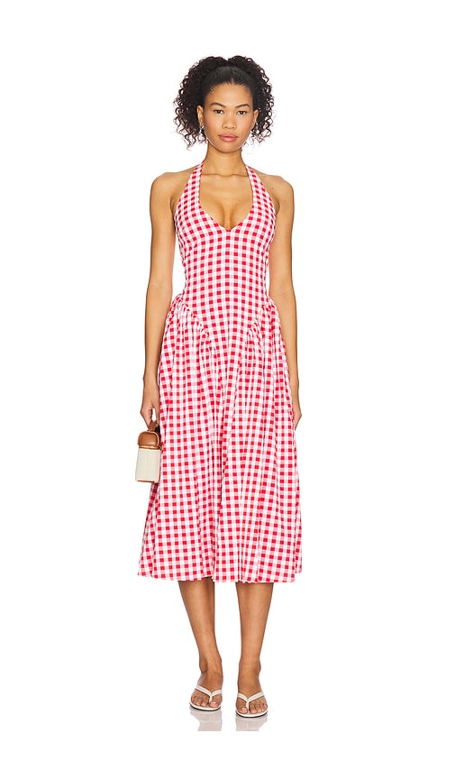 Lottie Halter Maxi Dress