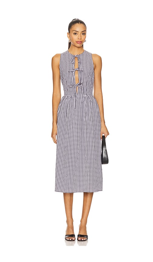 Candace Midi Dress in Black. - size XS (also in L, M, S, XL, XXS)