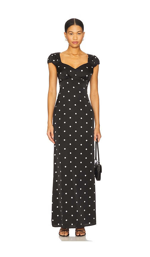 Dorothy Maxi Dress in Black. - size XS (also in L, M, S, XL, XXS)