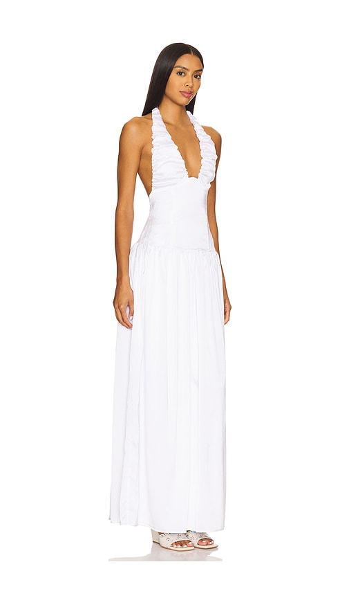 More To Come X Yhasmina Ferrara Gracy Maxi Dress In White