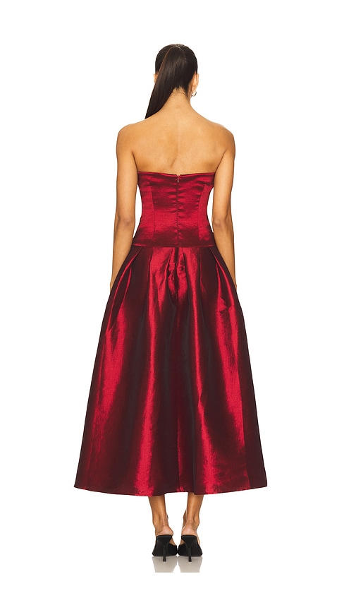  More To Come Kleid Cambria In Burgundy. Größe Xs. Also In S, M. 