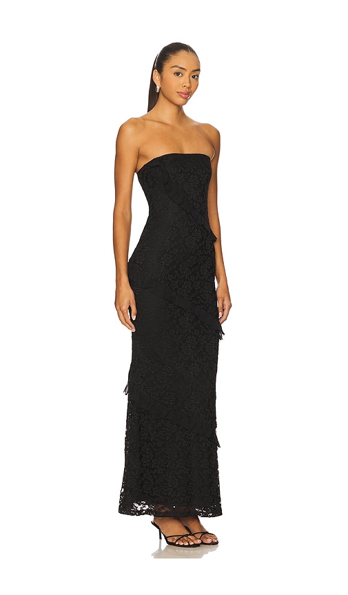 More To Come Xandra Maxi Dress In Black