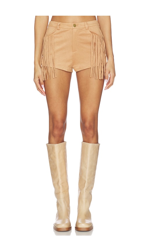 MORE TO COME SHORT AUTUMN en Tan Taille XL Also en XXS XS S M L 78 €