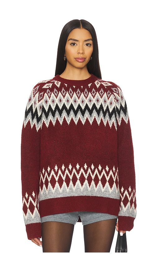 MORE TO COME Calantha Fairisle Sweater