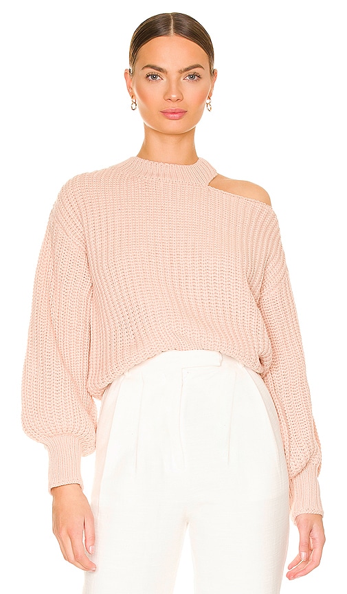 MORE TO COME Julia Sweater in Blush | REVOLVE