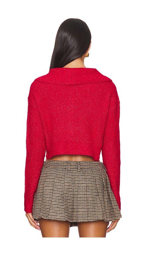  More To Come Strick Madeline In Red. Größe S. Also In Xs, M, L. 