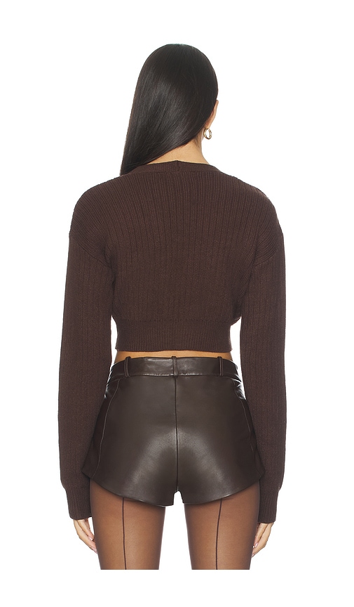  More To Come Destiny Cardigan Sweater In Brown. Size S. Also In Xs, M, L. 