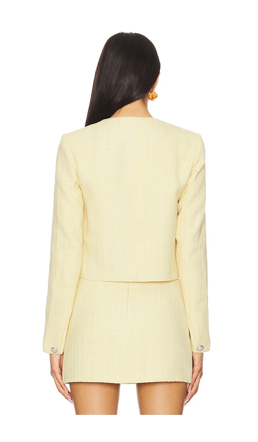  More To Come Willow Crop Jacket In Lemon. Size Xs. Also In Xxs, S, M. 