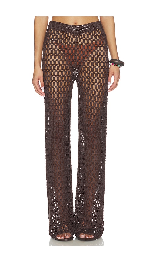 MORE TO COME Rue Pant in Brown. - size L (also in M, S, XS)
