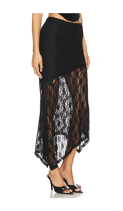 More To Come Ronah Maxi Skirt In Black