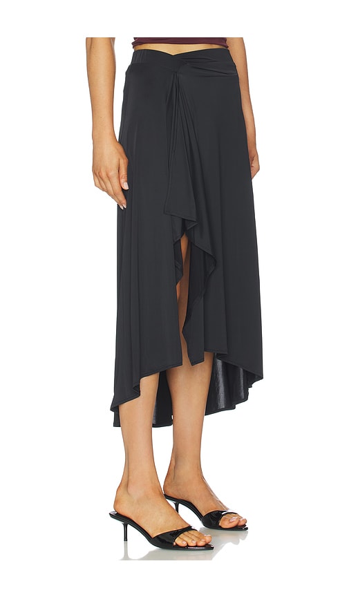 More To Come Shaina Midi Skirt In Black