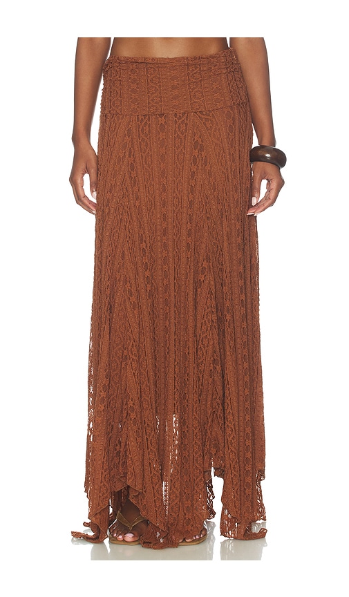 MORE TO COME JUPE KARINA en Brown Taille XXS Also en XS S M L 69 €