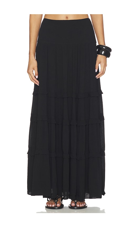 MORE TO COME Harlow Maxi Skirt in Black. - size S (also in XS)