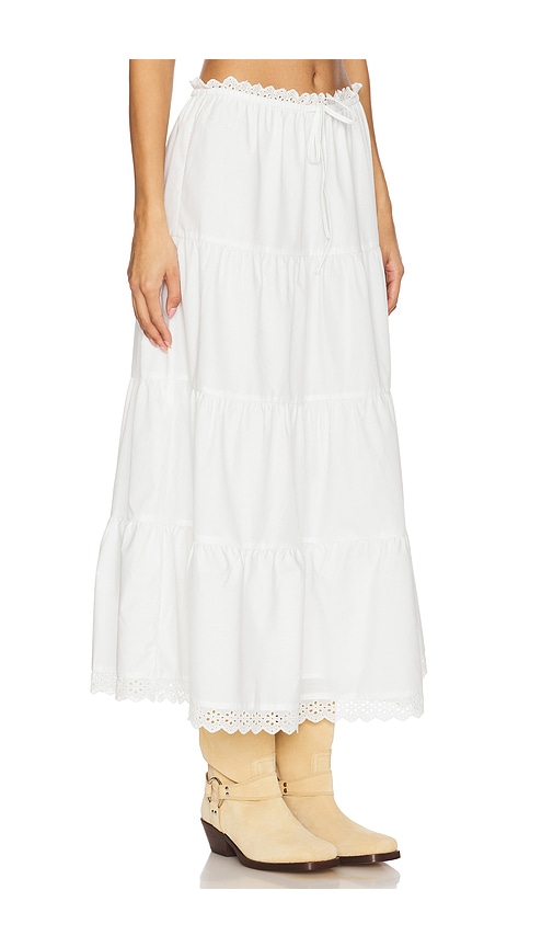 More To Come Angela Maxi Skirt In White