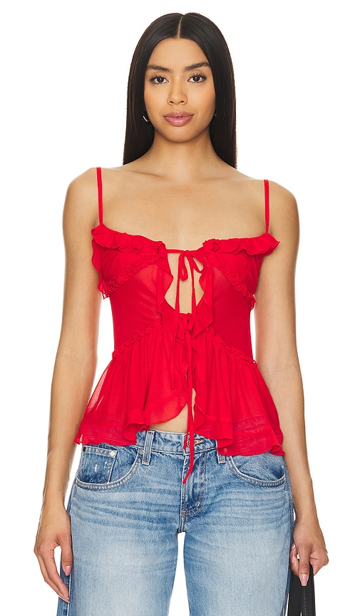 MORE TO COME Sami Top in Red