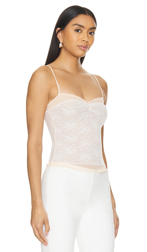 Shop More To Come Cecilya Cami Top In Ivory