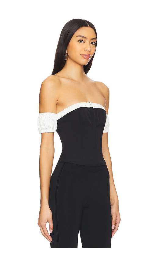 More To Come Caitlyn Off Shoulder Top In Black