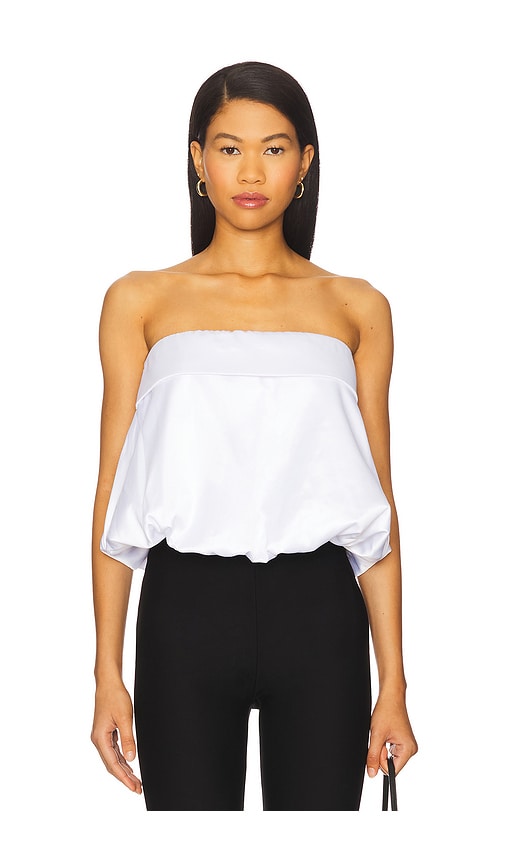 Jaclyn Strapless Top in White. - size XS (also in L, M, S, XL, XXS)