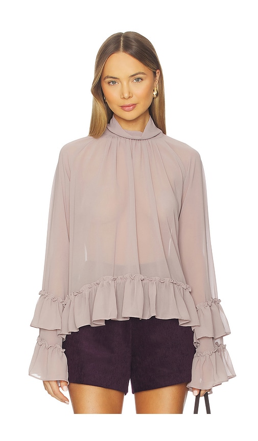 More To Come Mirra Top In Purple