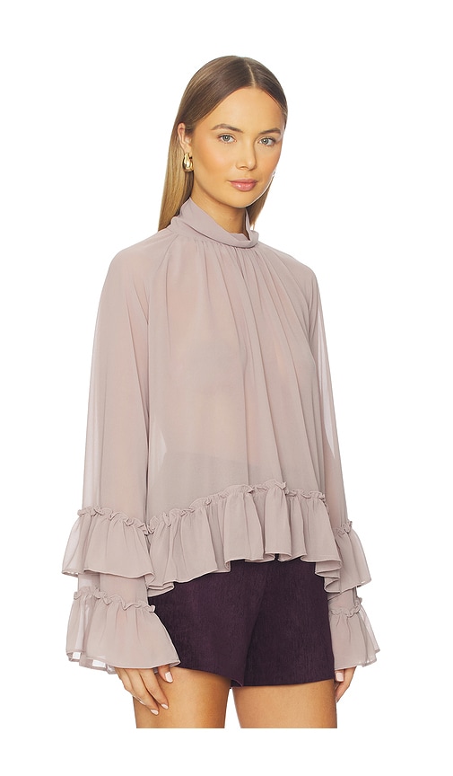 More To Come Mirra Top In Purple