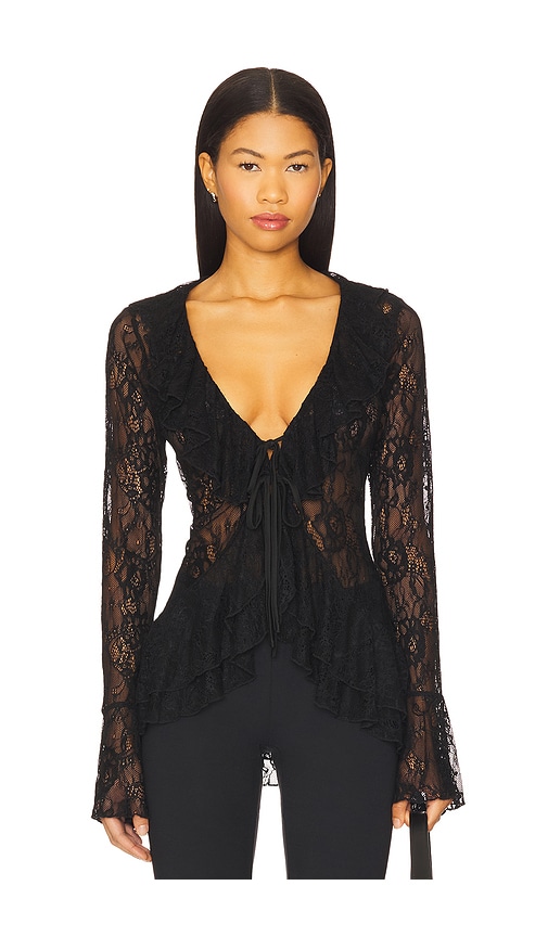 More To Come Alisia Top In Black