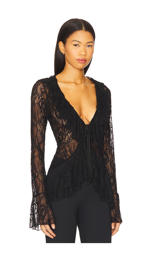 More To Come Alisia Top In Black