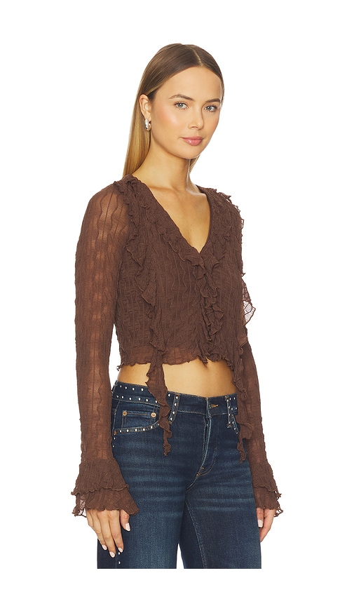 More To Come Lennox トップ In Brown
