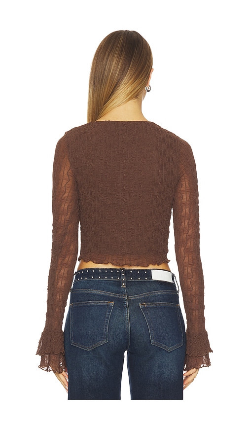  More To Come Oberteil Lennox In Brown. Größe Xs. Also In Xxs. 