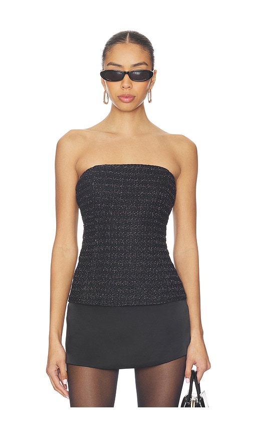 More To Come Camince Strapless Top In Black