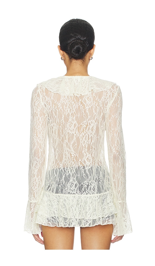  More To Come Oberteil Alisia In Cream. Größe Xxs. Also In Xs, S, M, L. 