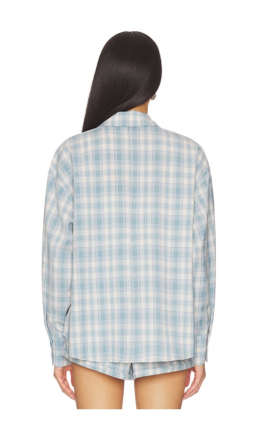  More To Come Thatcher Button Down Top In Blue. Size Xs. Also In S. 
