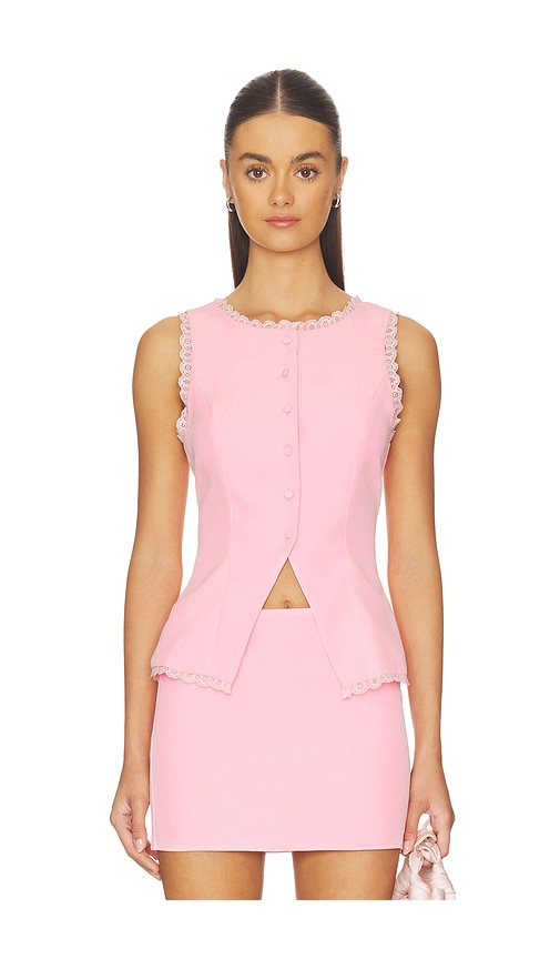 MORE TO COME Monica Top en Pink Taille L Also en XS S 63 €